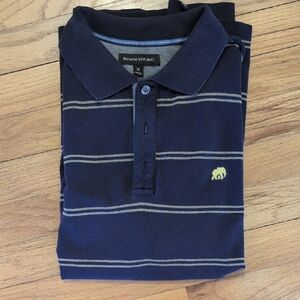 Banana Republic Men's Polo in Navy with Stripes